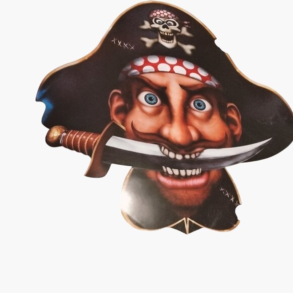 Pirate Crew Wall Decorations Halloween Birthday Party lot 4 - Picture 5 of 15